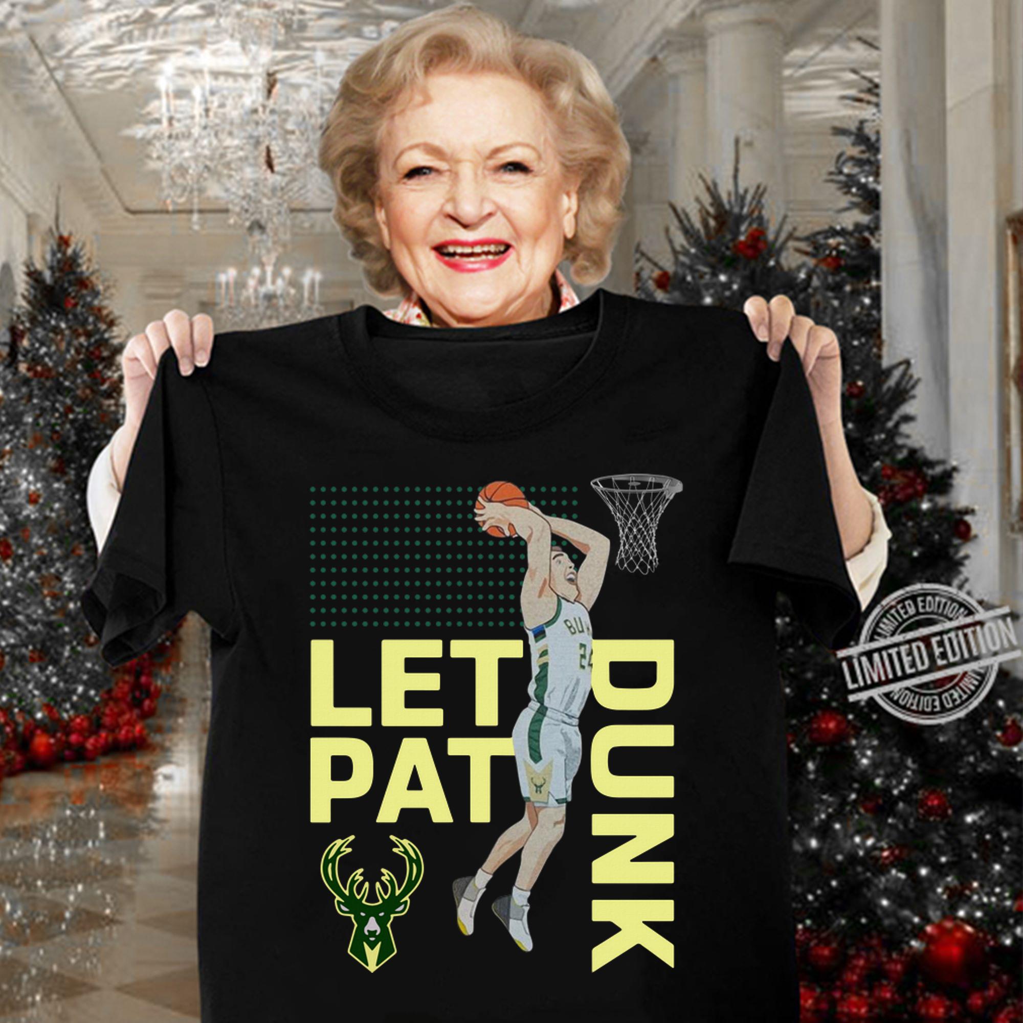 Pat Connaughton Let Pat Dunk t-shirt woman shirt