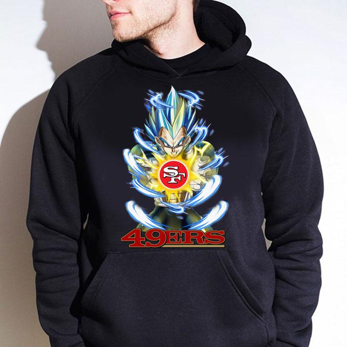 Vegeta Mashup San Francisco 49ers Final Flash t-shirt hoodie