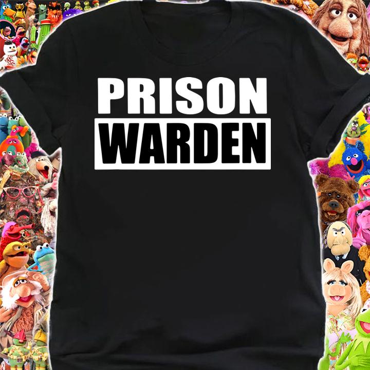 Prison Warden for Halloween Prison Costume t-shirt shirt