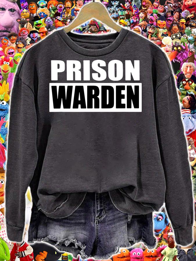 Prison Warden for Halloween Prison Costume t-shirt sweatshirt