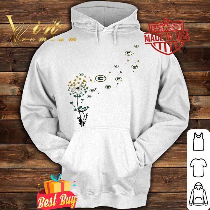 Dandelion Flower Green Bay Packer t-shirt hoodie