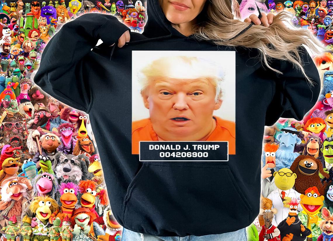 Donald J Trump 004206900 Mugshot t-shirt hoodie