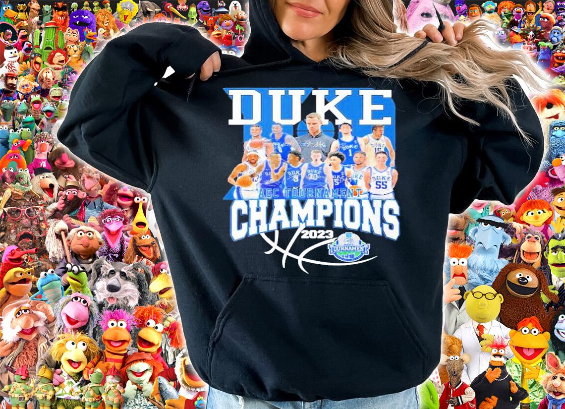 Duke ACC Tournament Champions 2023 Signatures t-shirt hoodie