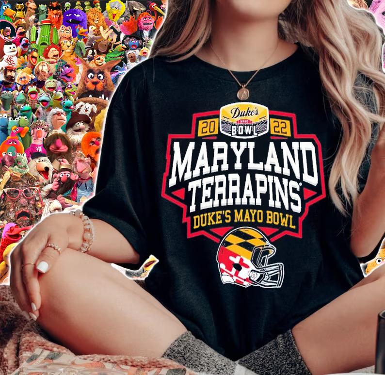 2022 Duke's Mayo Bowl Maryland Terrapins shirt t-shirt woman shirt