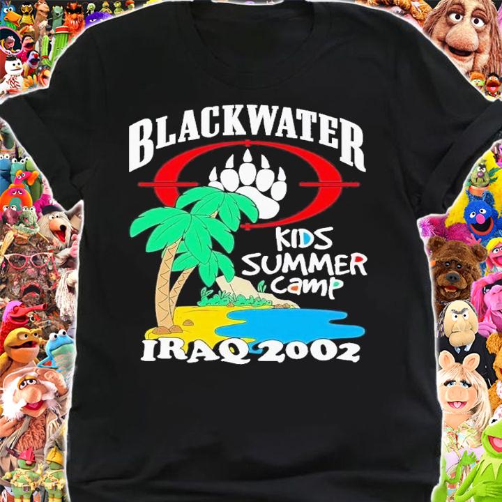 Blackwater Kids Summer Camp Iraq 2002 shirt t-shirt shirt