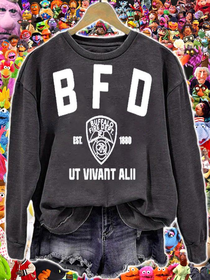 Buffalo Sabres BFD Buffalo Fire Dept Ut Vivant Alii Est 1880 New Shirt t-shirt sweatshirt
