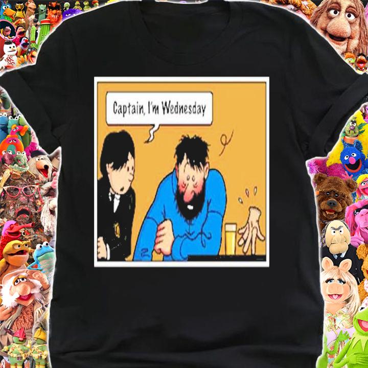 Captain I'm Wednesday Funny Shirt t-shirt shirt