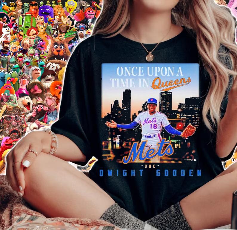 Dwight Gooden New York Mets Once Upon A Time In Queens shirt t-shirt woman shirt