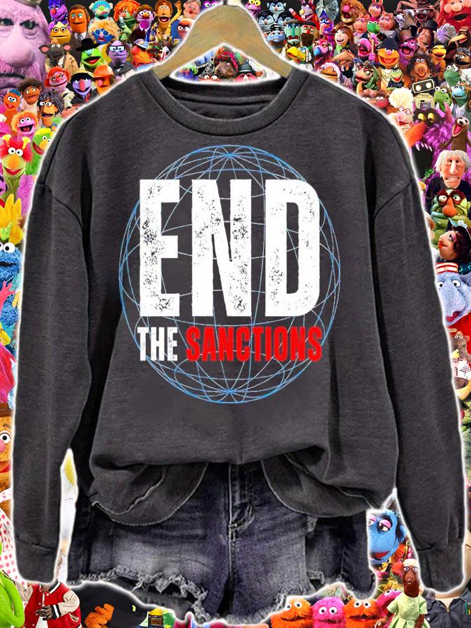 End The Sanctions Anti War Ukraine shirt t-shirt sweatshirt