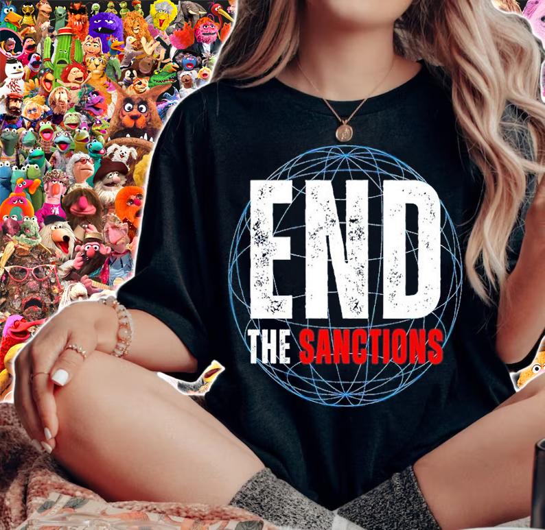 End The Sanctions Anti War Ukraine shirt t-shirt woman shirt