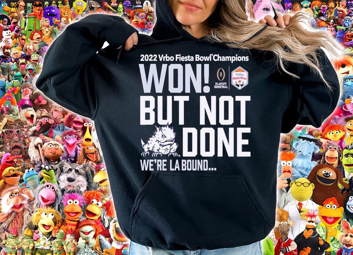Fiesta Bowl TCU won but not done shirt t-shirt hoodie