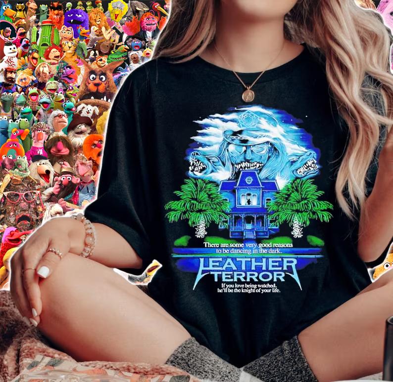 Fright Brut Leather Terror shirt t-shirt woman shirt