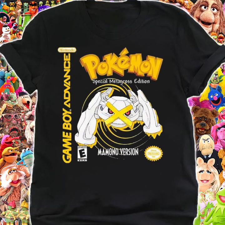 Gameboy Pokemon METAGROSS shirt t-shirt shirt