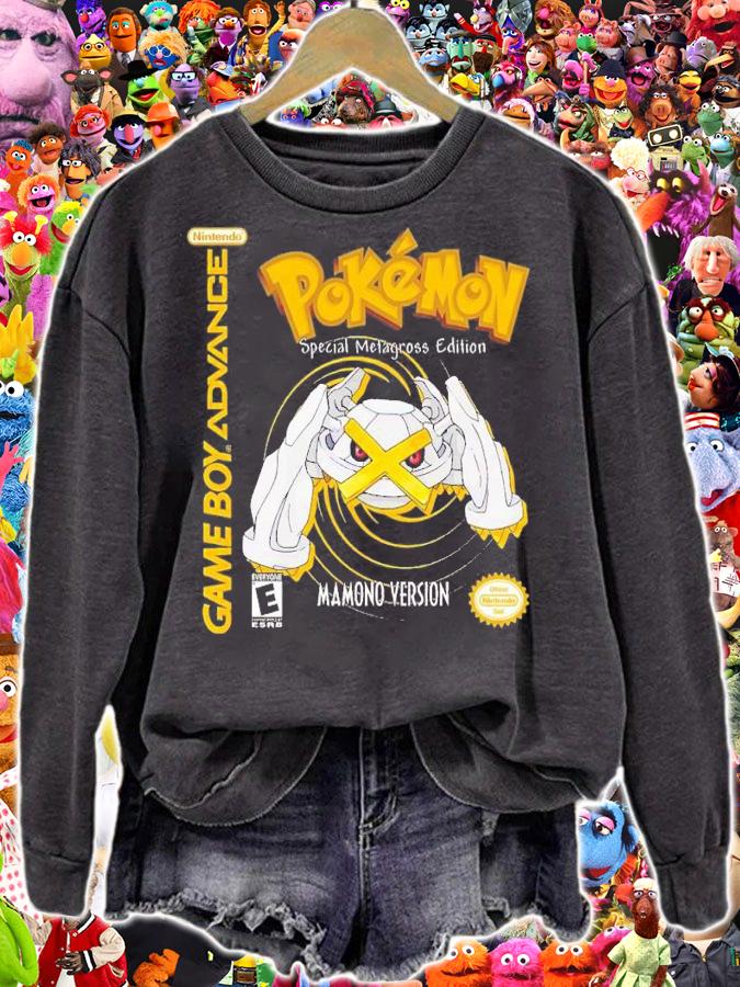 Gameboy Pokemon METAGROSS shirt t-shirt sweatshirt