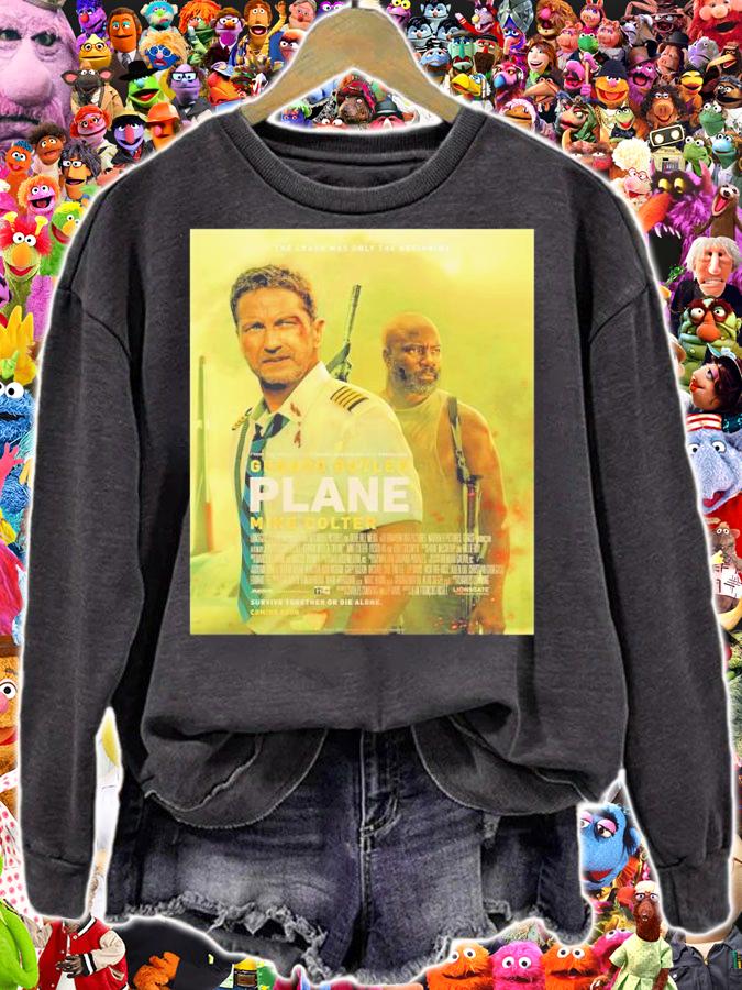Gerard Butler Plane The Crash Was Only The Beginning Shirt t-shirt sweatshirt