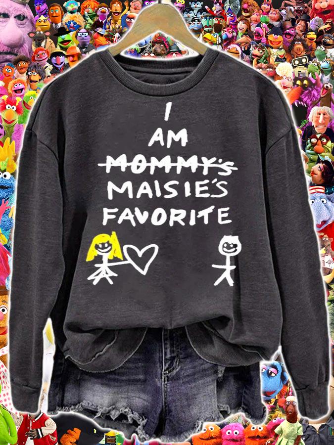 I Am Mommy's Maisie's Favorite Maisie Peters Is Not Another Rockstar Shirt t-shirt sweatshirt