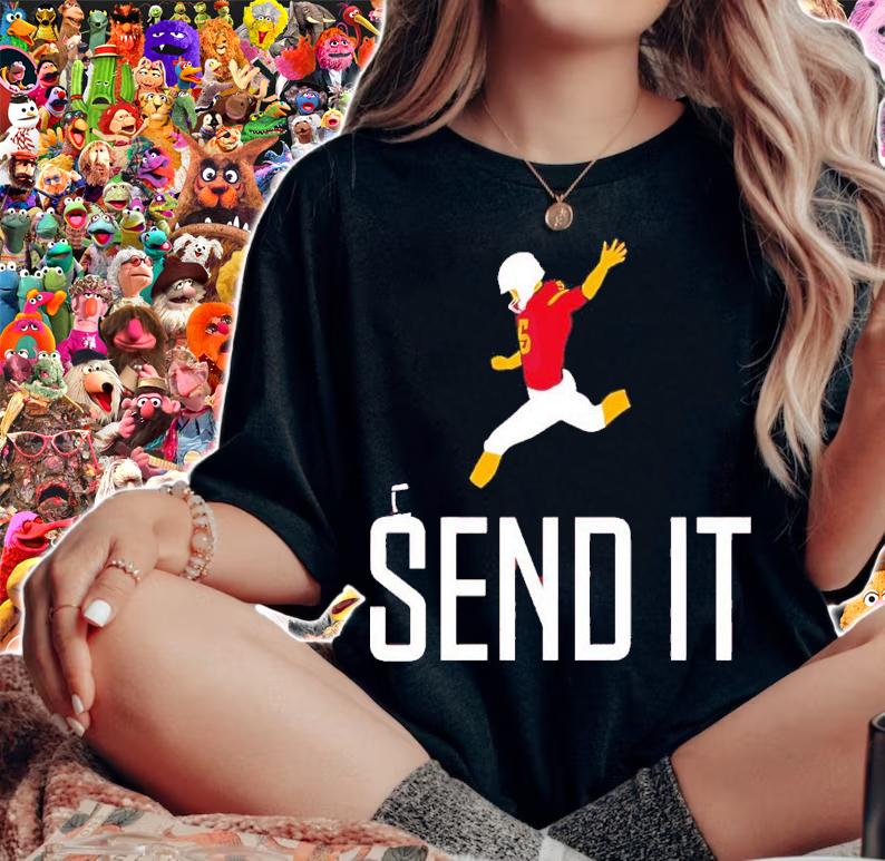 Mevis send it shirt t-shirt woman shirt