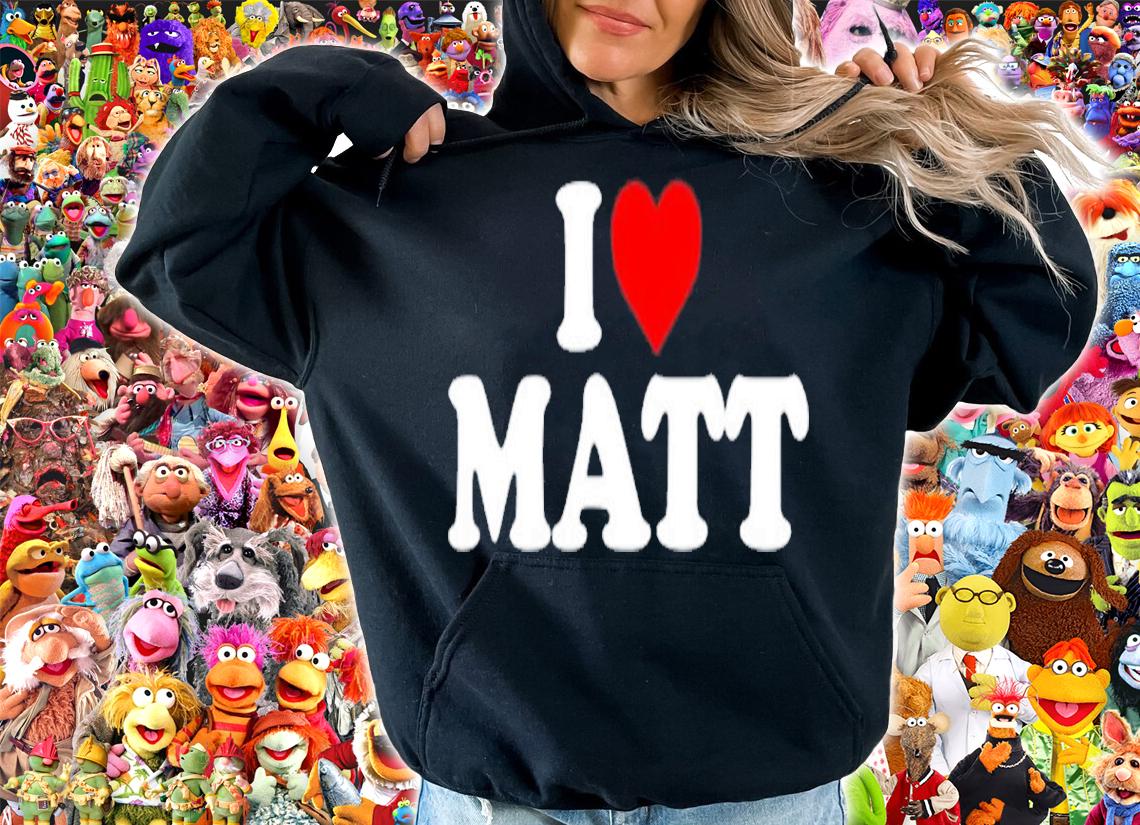 Nicolas Sturniolo I Love Matt Shirt t-shirt hoodie