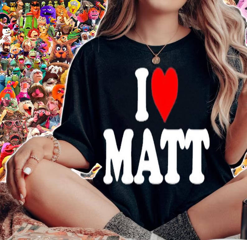 Nicolas Sturniolo I Love Matt Shirt t-shirt woman shirt