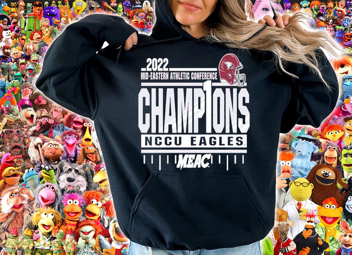 North Carolina Central University Football 2022 MEAC Champions shirt t-shirt hoodie