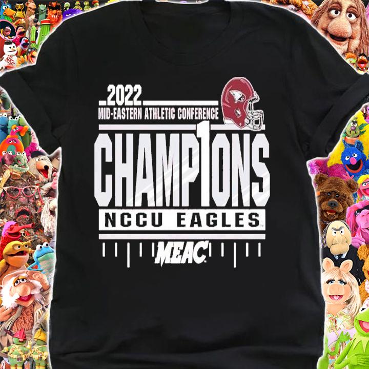 North Carolina Central University Football 2022 MEAC Champions shirt t-shirt shirt