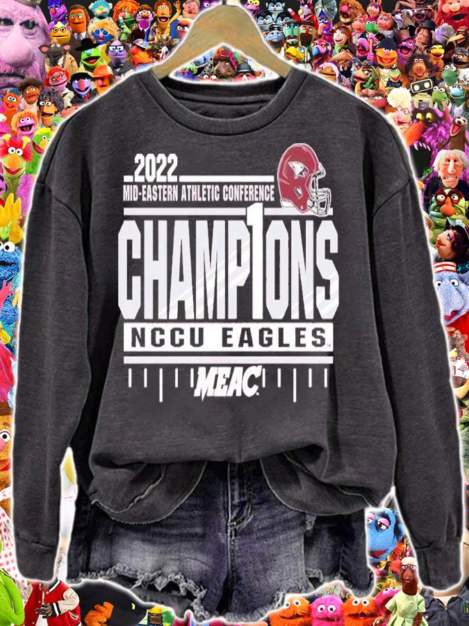 North Carolina Central University Football 2022 MEAC Champions shirt t-shirt sweatshirt