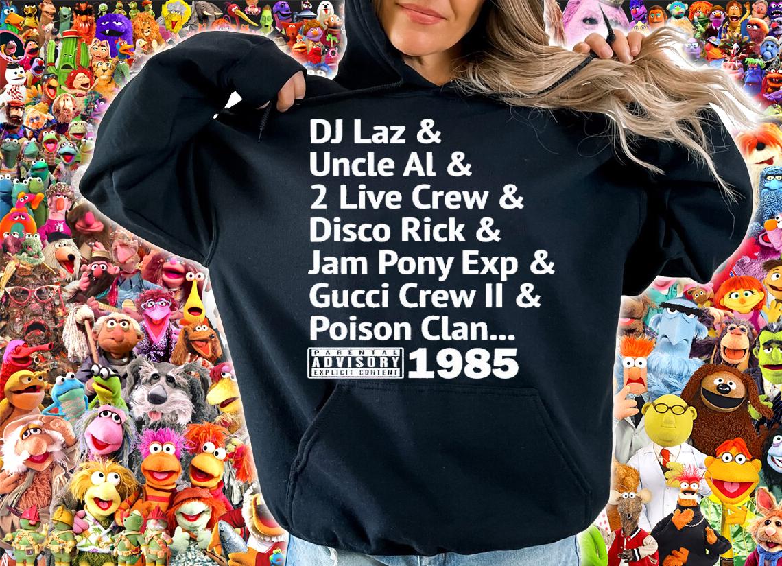 Dj Laz and Uncle Al and 2 Live Crew and Disco Rick shirt t-shirt