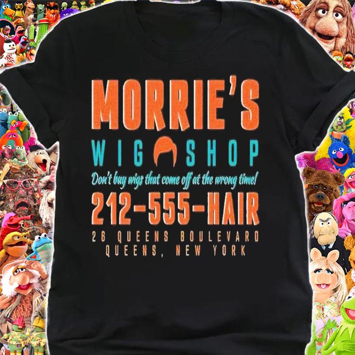 Morrie's Wig shop 212 555 hair shirt t-shirt