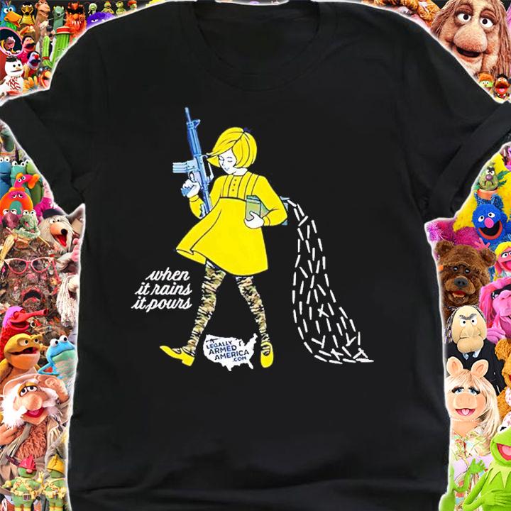 Salt Girl when it rains it pours shirt t-shirt