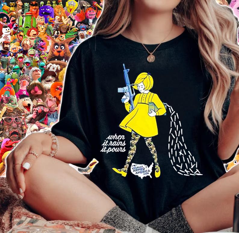 Salt Girl when it rains it pours shirt t-shirt