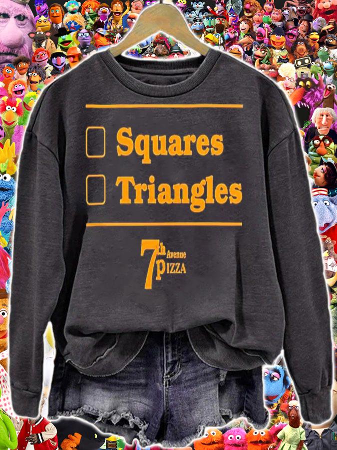 7th Avenue Pizza Shape Debate Shirt t-shirt sweatshirt