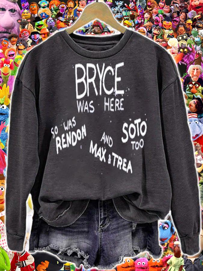 Bryce Was Here So Was Rendon And Max And Trea Soto Too T-Shirt t-shirt