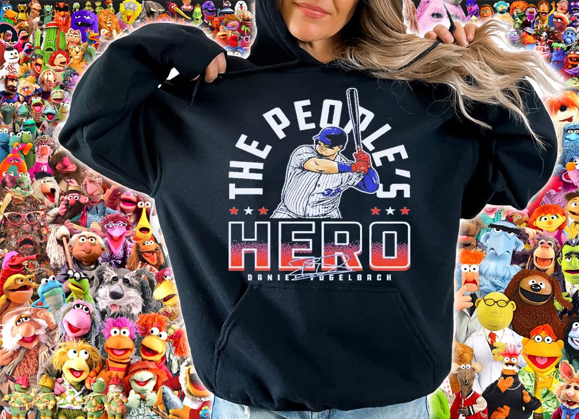 Daniel Vogelbach New York The People's Hero Baseball Signature Shirt t-shirt