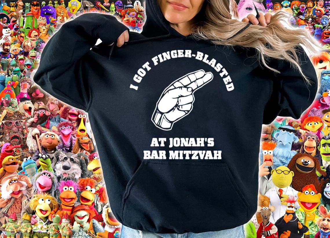 I Got Finger-Blasted At Jonah's Bar Mitzvah T-Shirt t-shirt