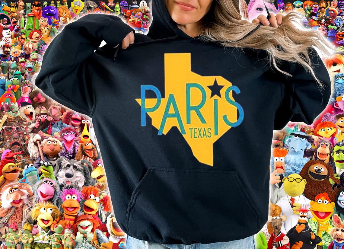 Paris Texas State Star United State shirt t-shirt