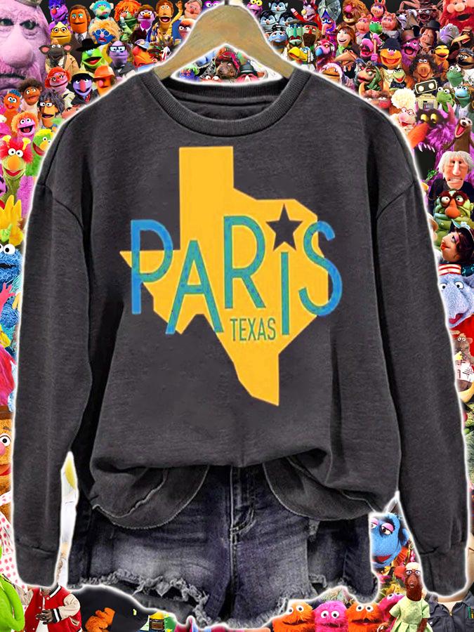 Paris Texas State Star United State shirt t-shirt