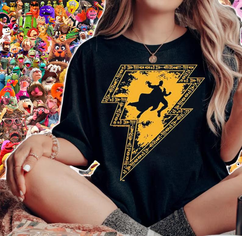 Black Adam Antihero Shadow shirt t-shirt woman shirt