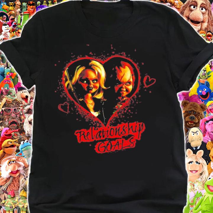 Child's Play Chucky And Tiffany Relationship Goals T-Shirt t-shirt shirt