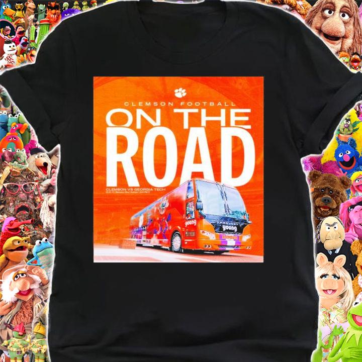 Clemson Football On The Road Roy Bus Again Shirt t-shirt shirt