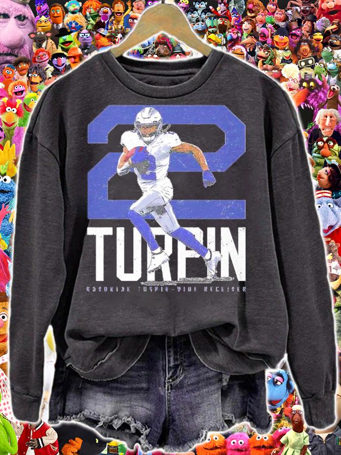 KaVontae Turpin Dallas Bold Number Football Shirt t-shirt sweatshirt