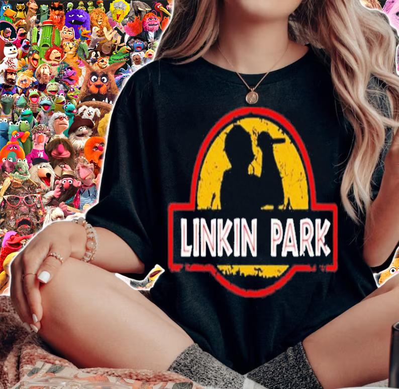 Linkin Park Jurassic Park Parody T-Shirt t-shirt