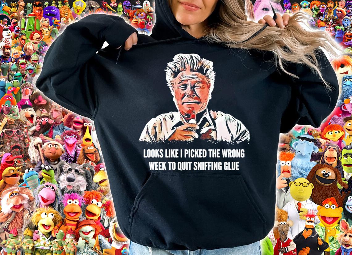 Looks Like I Picked the Wrong Week to Quit Sniffing Glue shirt t-shirt