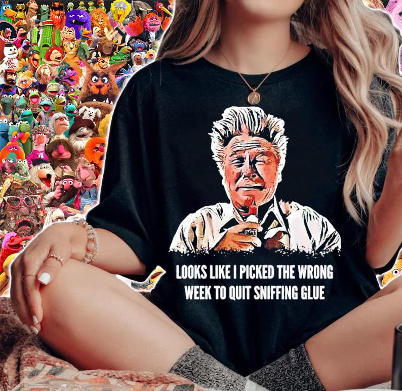 Looks Like I Picked the Wrong Week to Quit Sniffing Glue shirt t-shirt