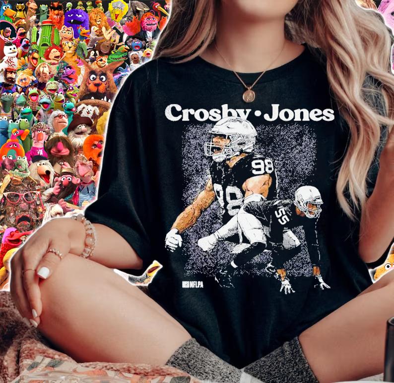 Maxx Crosby & Chandler Jones Las Vegas Duo Football t-shirt woman shirt