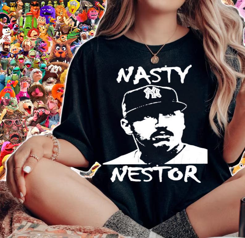 Nasty Nestor New York Yankees Nasty Nestor Cortes Jr Baseball Shirt t-shirt woman shirt