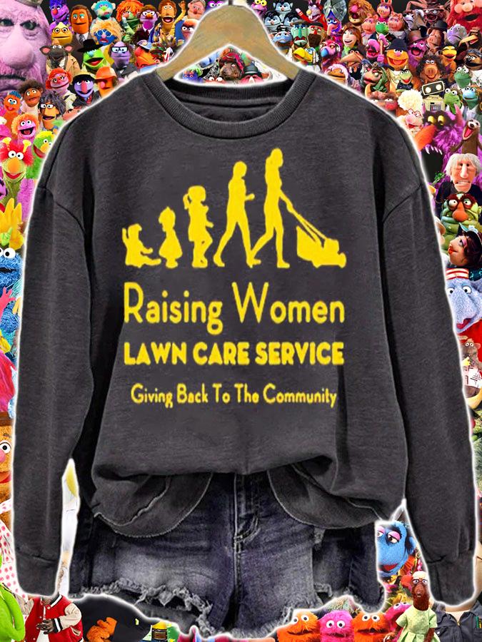 Raising Women Lawn Care Service shirt t-shirt