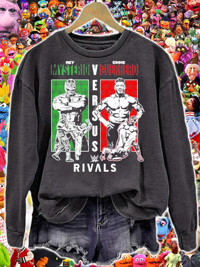 Rey Mysterio vs. Eddie Guerrero Rivals shirt t-shirt