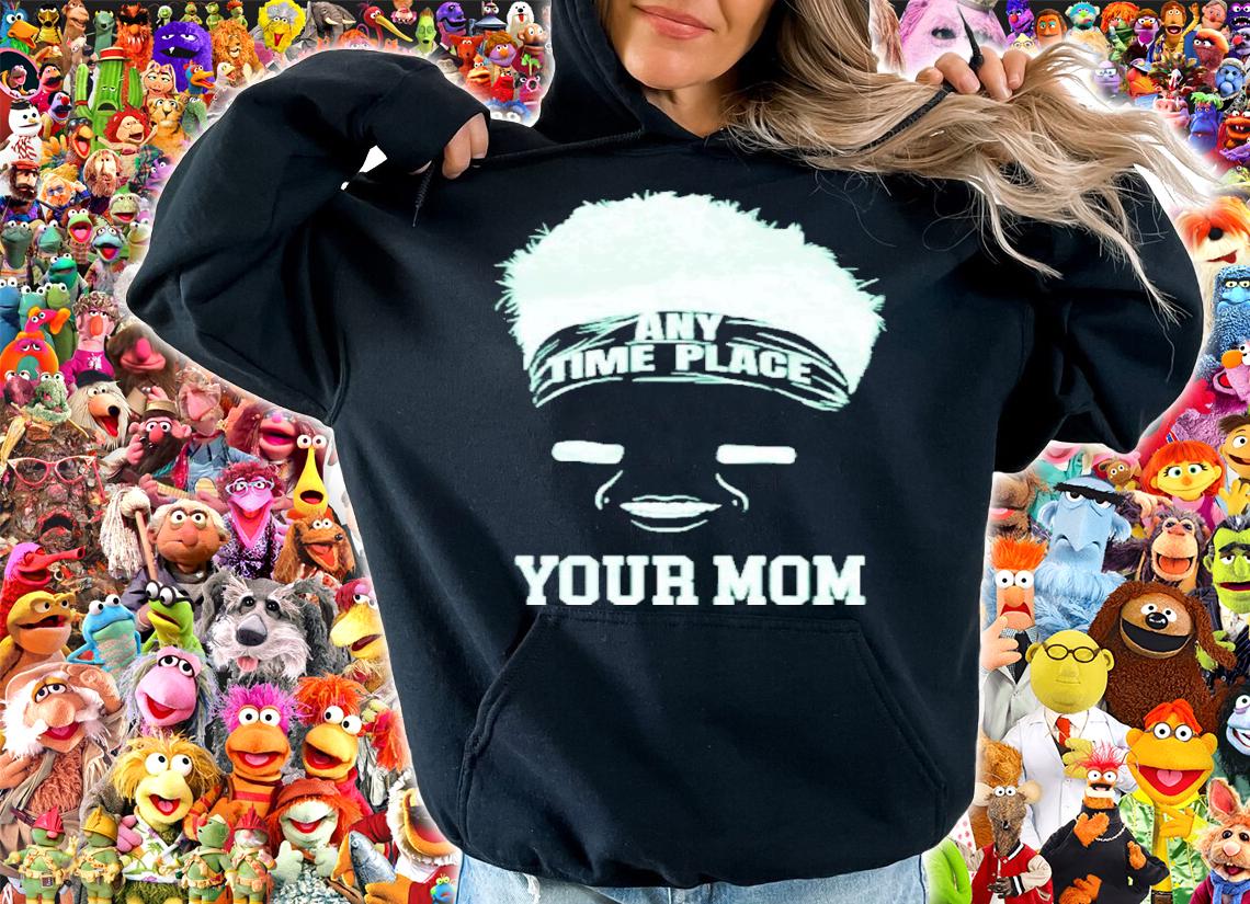 Any Time Place Your Mom Zach Wilson Shirt t-shirt hoodie