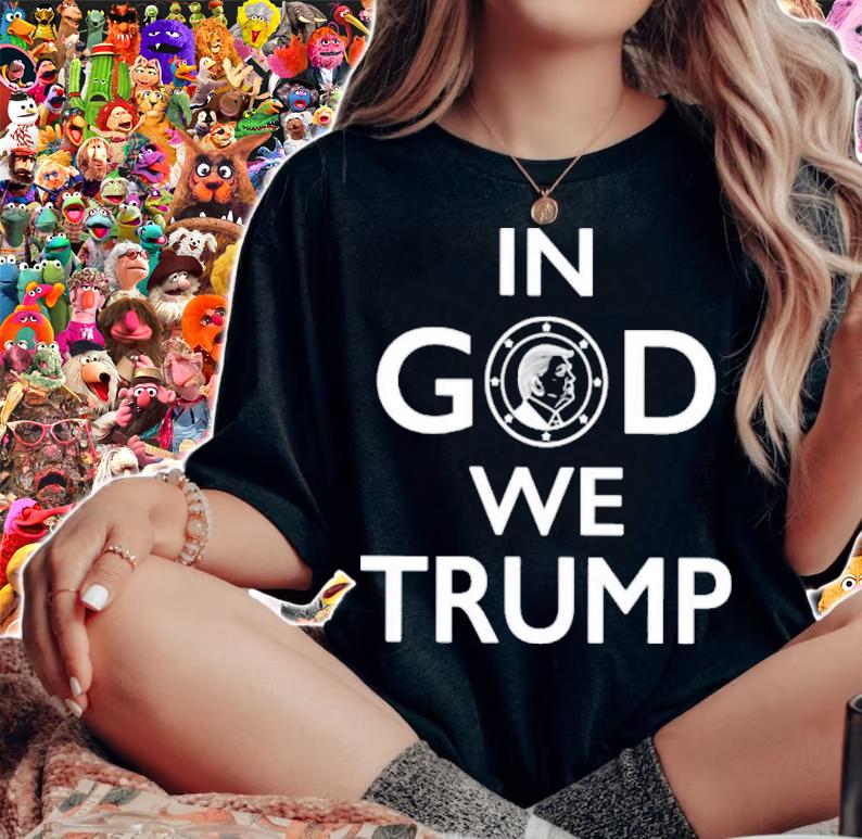Carmen Goodwin Phd In God We Trump Shirt t-shirt woman shirt