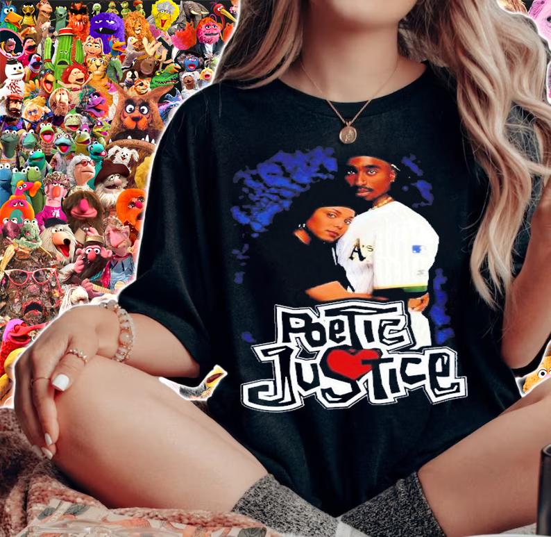 Poetic Justice 1993 Movie T-Shirt t-shirt